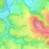 Hamm (Sieg) topographic map, elevation, terrain