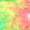 Bagnols topographic map, elevation, terrain