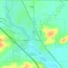 Bloomer topographic map, elevation, terrain