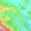 Bystra topographic map, elevation, terrain