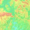 Lahtis topographic map, elevation, terrain