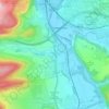Maua topographic map, elevation, terrain