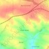 Potok Wielki topographic map, elevation, terrain