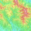 Gaiole in Chianti topographic map, elevation, terrain