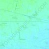 Derovere topographic map, elevation, terrain