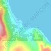 Benoit's Cove topographic map, elevation, terrain