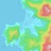 Kamala topographic map, elevation, terrain