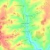 Little Thurlow topographic map, elevation, terrain