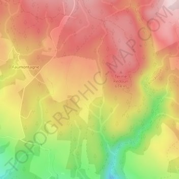 81240 topographic map, elevation, terrain