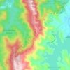 Lower Beechmont topographic map, elevation, terrain