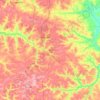 Богородицкий район topographic map, elevation, terrain