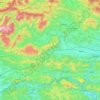 Savinja topographic map, elevation, terrain