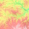 Osage River topographic map, elevation, terrain