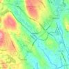 Hopedale topographic map, elevation, terrain