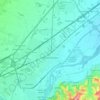 Settimo Torinese topographic map, elevation, terrain