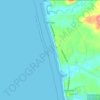 Moclips topographic map, elevation, terrain