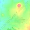 Allendale topographic map, elevation, terrain