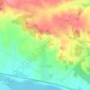 Ligota Wielka topographic map, elevation, terrain