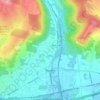 Waverly topographic map, elevation, terrain