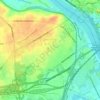 Morrisville topographic map, elevation, terrain