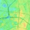 10439 topographic map, elevation, terrain