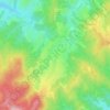 Bereżnica Wyżna topographic map, elevation, terrain
