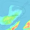 Lembongan Island topographic map, elevation, terrain