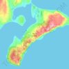 Maury Island topographic map, elevation, terrain