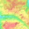 Largitzen topographic map, elevation, terrain