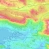 Grad Solin topographic map, elevation, terrain