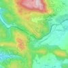 Monteforte Irpino topographic map, elevation, terrain