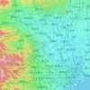 Saitama Prefecture topographic map, elevation, terrain