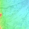 Milagrosa topographic map, elevation, terrain