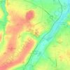 Vendeuvre topographic map, elevation, terrain