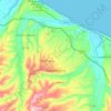 Casalbordino topographic map, elevation, terrain