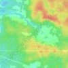 Grzybowce topographic map, elevation, terrain