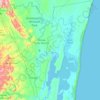 The Big Five False Bay Local Municipality topographic map, elevation, terrain