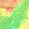 Jastrowie topographic map, elevation, terrain
