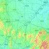 Xinyang topographic map, elevation, terrain