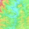 Piana Crixia topographic map, elevation, terrain