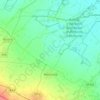 Medicina topographic map, elevation, terrain