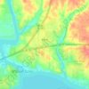 Killen topographic map, elevation, terrain