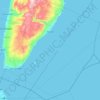 Oslob topographic map, elevation, terrain