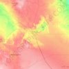 Dawamat Al Jandal topographic map, elevation, terrain