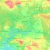 Siewierz topographic map, elevation, terrain