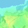 Kõera küla topographic map, elevation, terrain