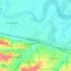Brzeznica topographic map, elevation, terrain