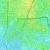 San Jose topographic map, elevation, terrain