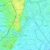 Pasig topographic map, elevation, terrain