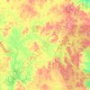 Salla topographic map, elevation, terrain
